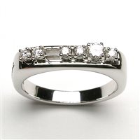 Anillo Salvini Mujer Pentagramma in Oro blanco Diamante 20015057/15 - 20015057/15